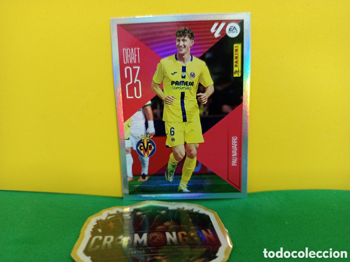 Figurine di Calcio: ❇️ CROMO ⚽ PAU NAVARRO VILLARREAL DRAFT 23 26 27 2026 2027 EDICIONES ESTE PANINI SIN PEGAR❇️
