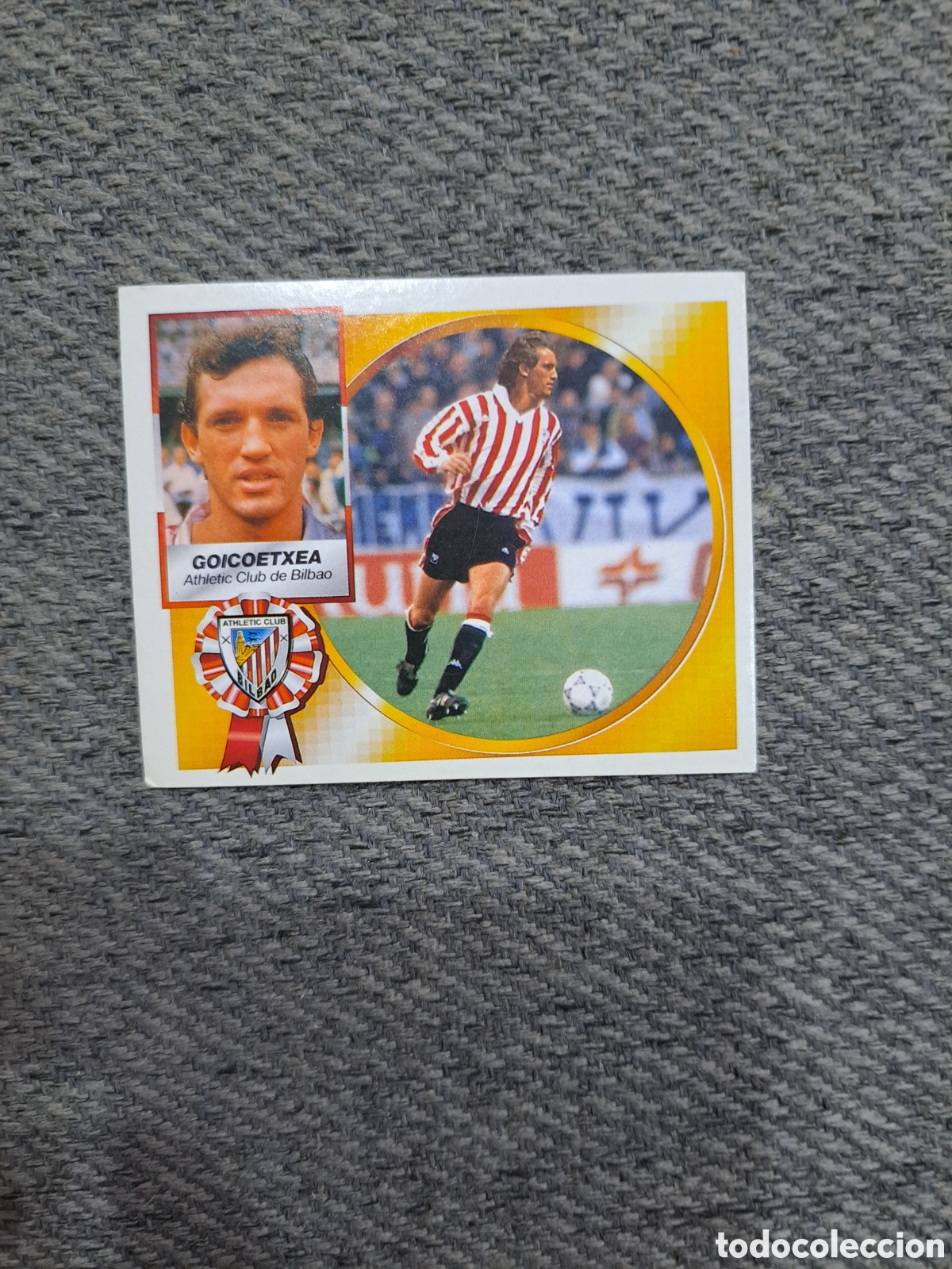 Cromos de f&uacute;tbol: Goicoetxea (Coloca) Versi&oacute;n. Bilbao.Liga Este 96-97