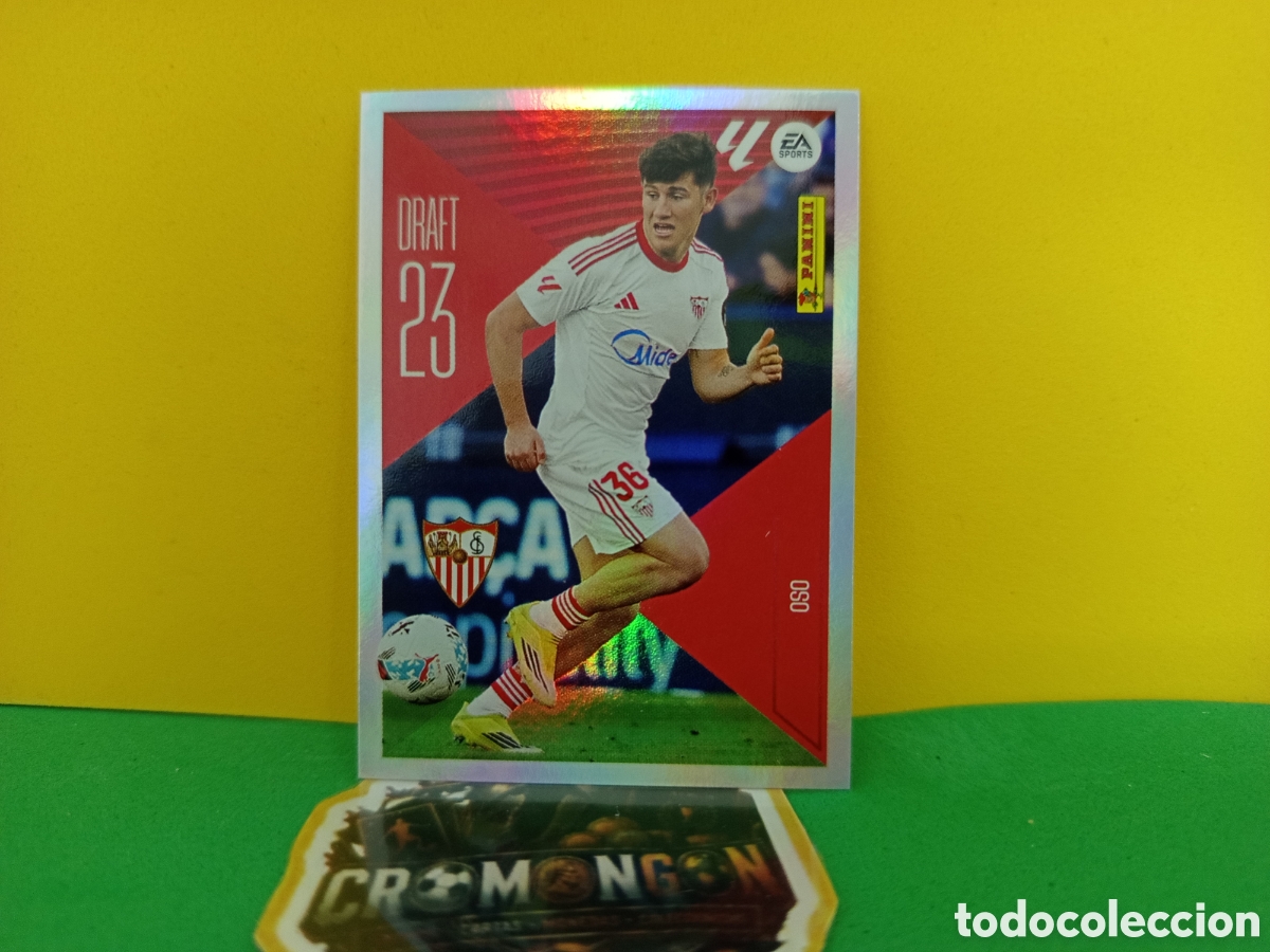 Cromos de f&uacute;tbol: ❇️ CROMO ⚽ OSO SEVILLA DRAFT 23 26 27 2026 2027 EDICIONES ESTE PANINI SIN PEGAR❇️