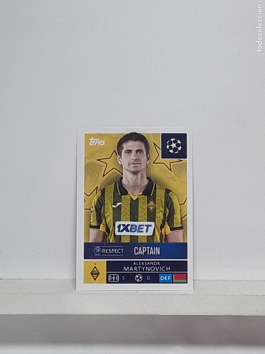 Figurine di Calcio: CHAMPIONS STICKER 2025 2026 25 26 ALBUM TOPPS LEAGUE N 505 KAIRAT ALMATY ALEKSANDR MARTYNOVICH