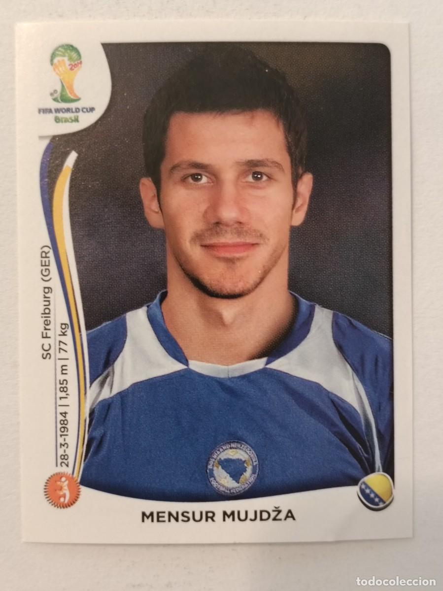 Figurine di Calcio: #441 MUJDZA (BOSNIA HERCEGOVINA) MUNDIAL BRASIL 2014 PANINI