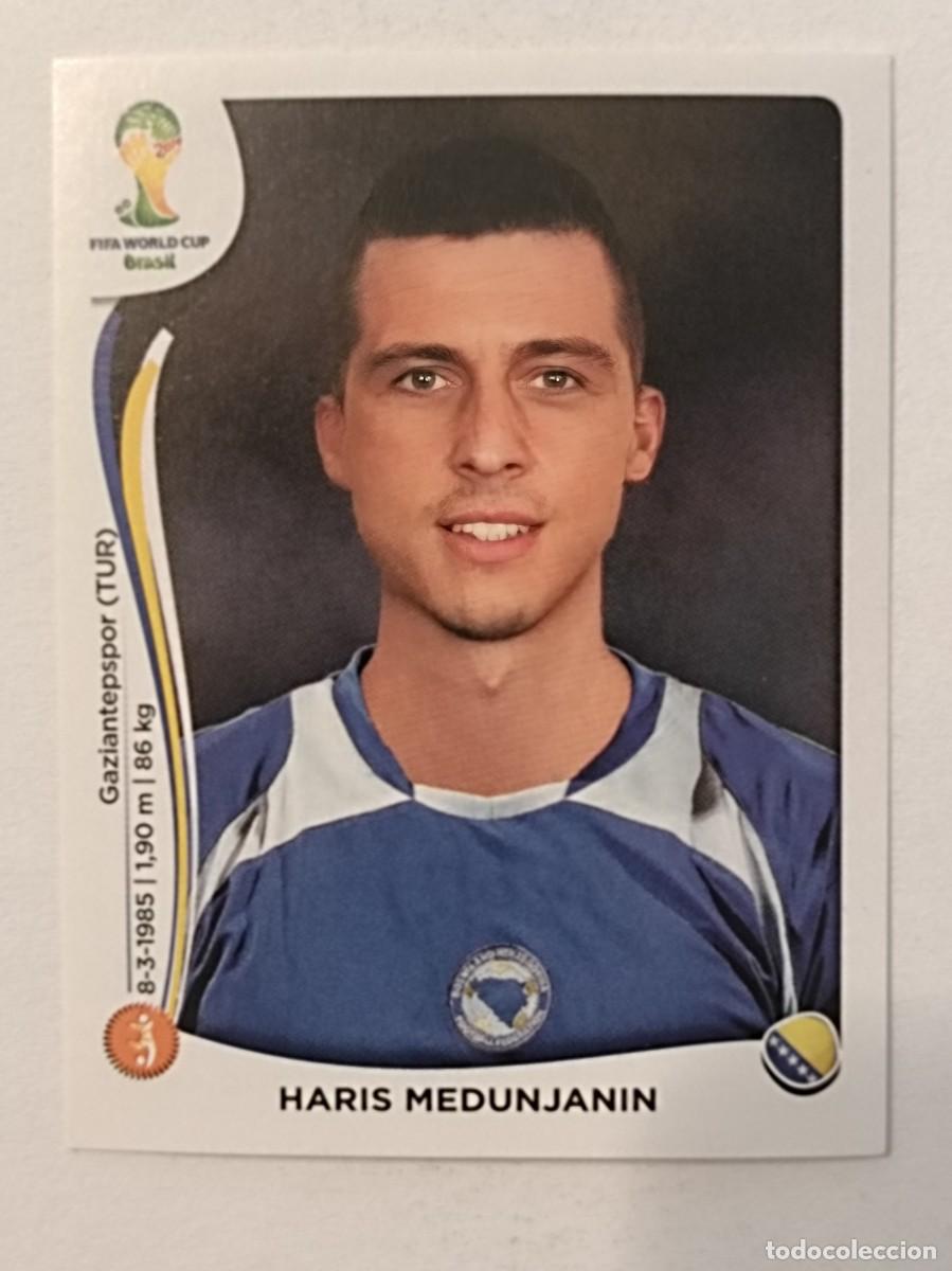Figurine di Calcio: #442 MEDUNJANIN (BOSNIA HERCEGOVINA) MUNDIAL BRASIL 2014 PANINI