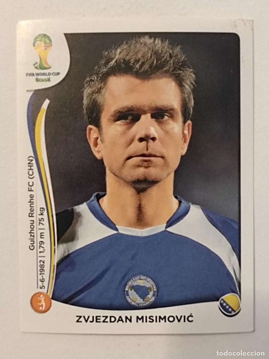 Cartes &agrave; collectionner de Football: #443 MISIMOVIC (BOSNIA HERCEGOVINA) MUNDIAL BRASIL 2014 PANINI
