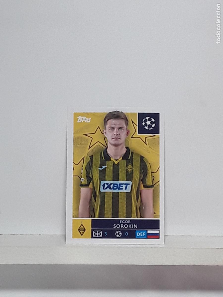 Cromos de Futebol: CHAMPIONS STICKER 2025 2026 25 26 ALBUM TOPPS LEAGUE N 509 KAIRAT ALMATY EGOR SOROKIN