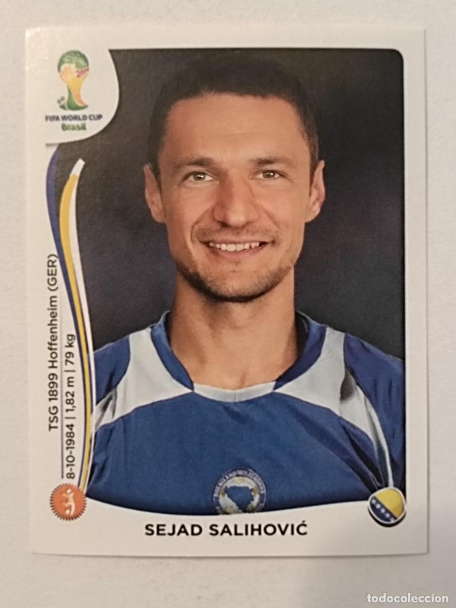 Cromos de Futebol: #445 SALIHOVIC (BOSNIA HERCEGOVINA) MUNDIAL BRASIL 2014 PANINI