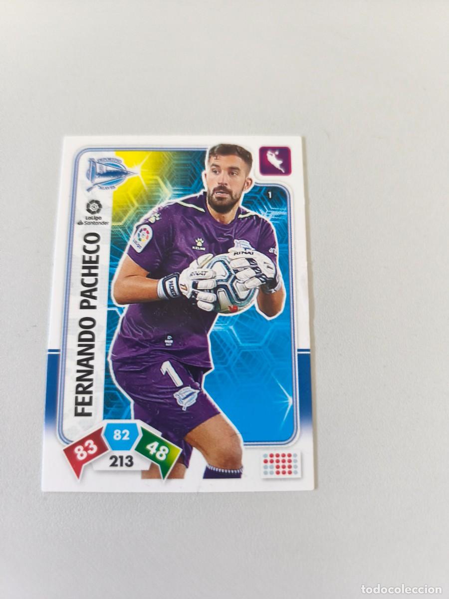 Cromos de Futebol: ADRENALYN XL 2019 2020 19 20 FERNADO PACHECO ALAVES 1 H4