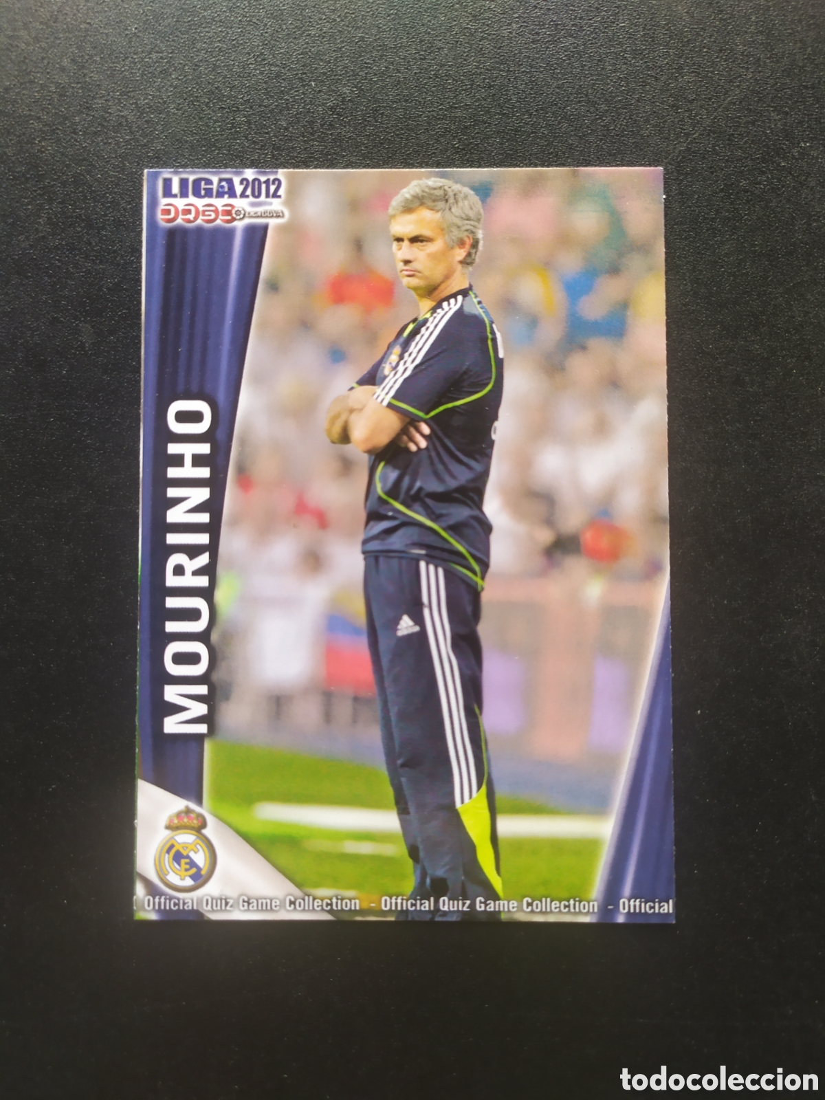 Cromos de Futebol: Mundicromo fichas Liga 2011 2012 11 12 Mourinho n&deg; 30 Real Madrid
