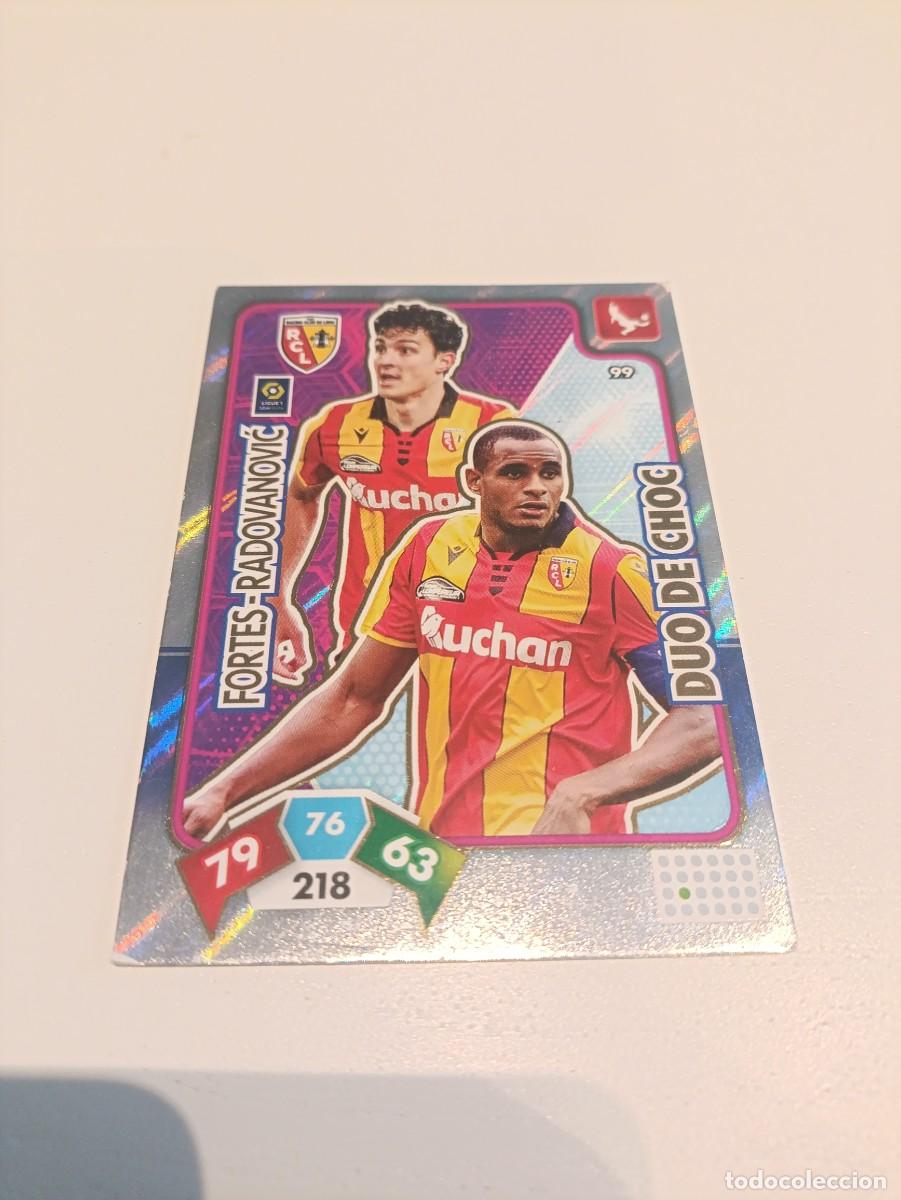 Cromos de Futebol: Adrenalyn 19/20 Radovanovic/Fortes Lens duo de chong