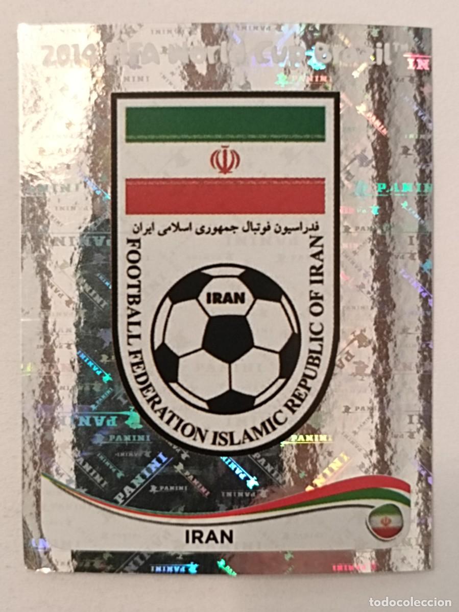 Cromos de Futebol: #450 ESCUDO (IRAN) MUNDIAL BRASIL 2014 PANINI