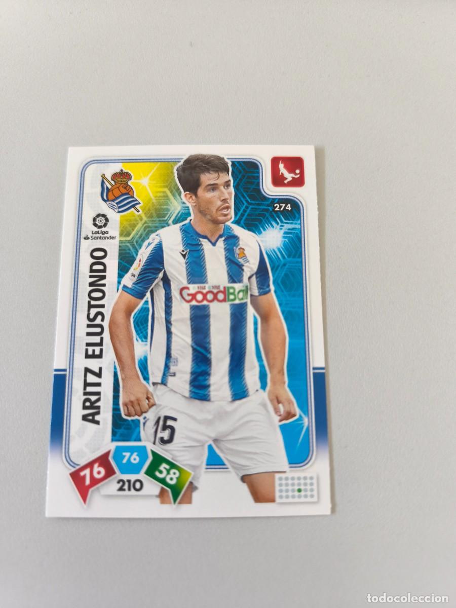 Cromos de f&uacute;tbol: ADRENALYN XL 2019 2020 19 20 ARITZ ELUSTONDO REAL SOCIEDAD 274 H4