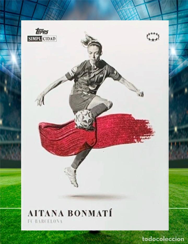 Football Stickers: Aitana Bonmati - 2025-26 Topps Simplicidad - Artista