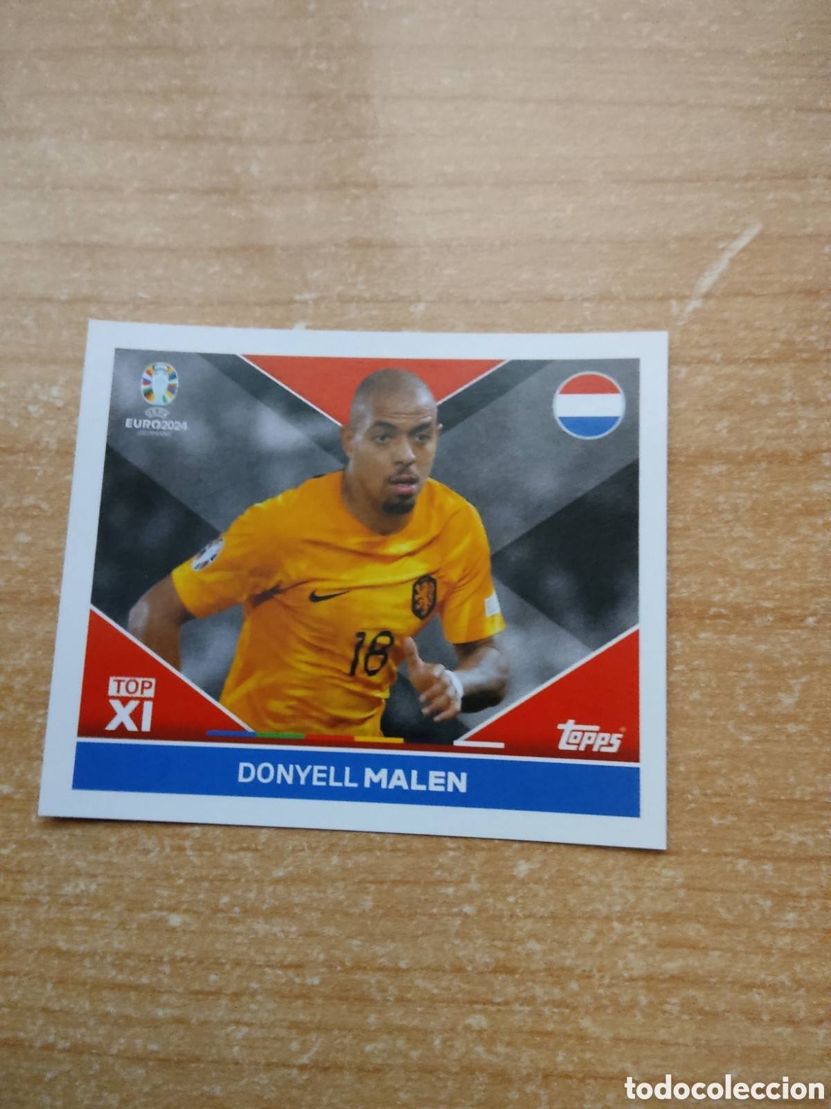 Football Stickers: TOP2 MALEN PAISES BAJOS EURO 2024 TOPPS
