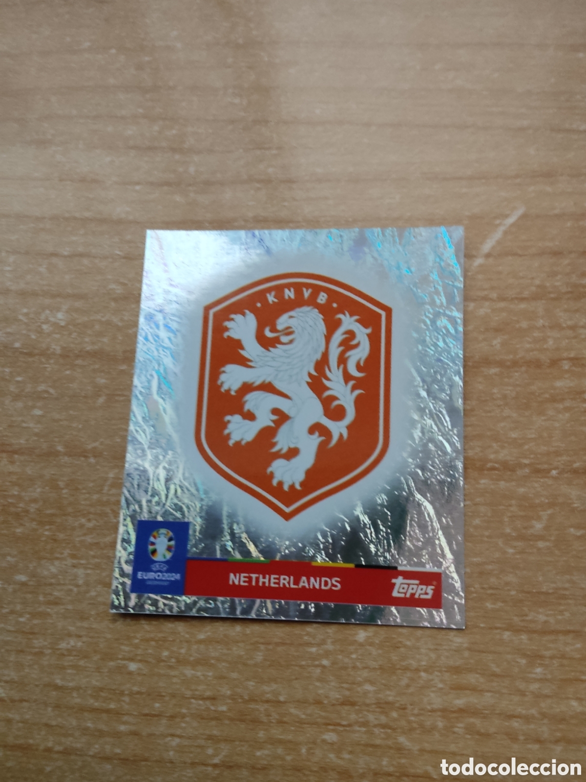 Football Stickers: 1 ESCUDO PAISES BAJOS EURO 2024 TOPPS