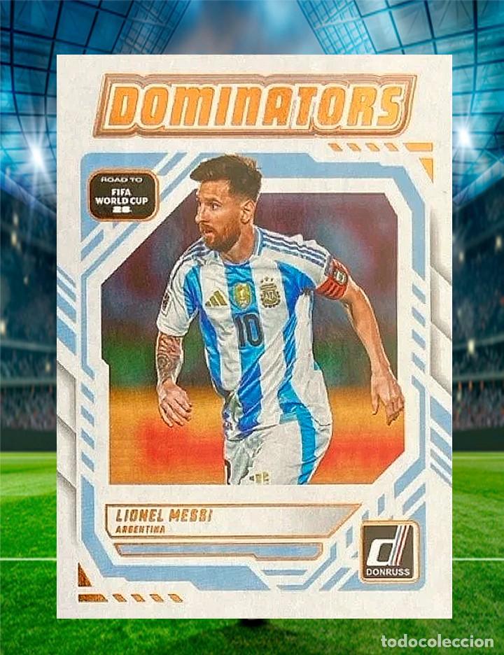 Football Stickers: Lionel Messi - Dominators - 2025-26 Panini Donruss Road to FIFA World Cup - #3