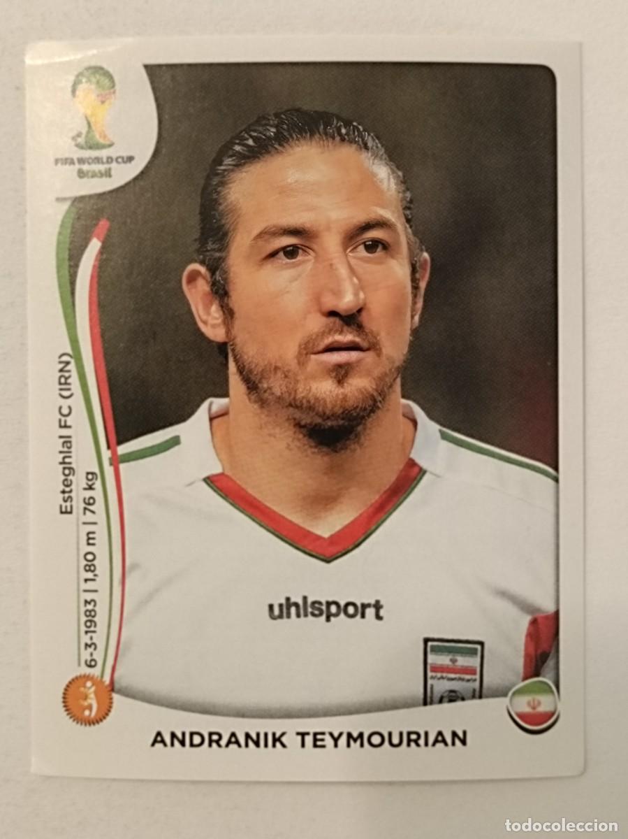 Football Stickers: #461 TEYMOURIAN (IRAN) MUNDIAL BRASIL 2014 PANINI