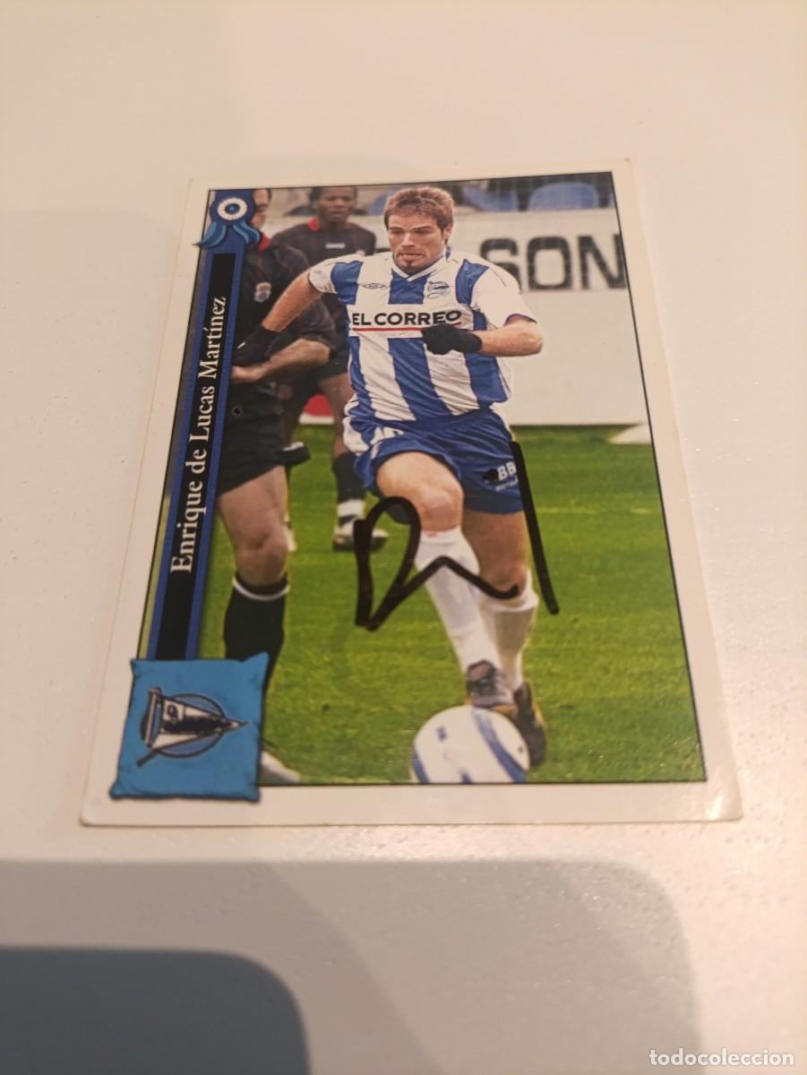 Football Stickers: Auto original De Lucas Alaves