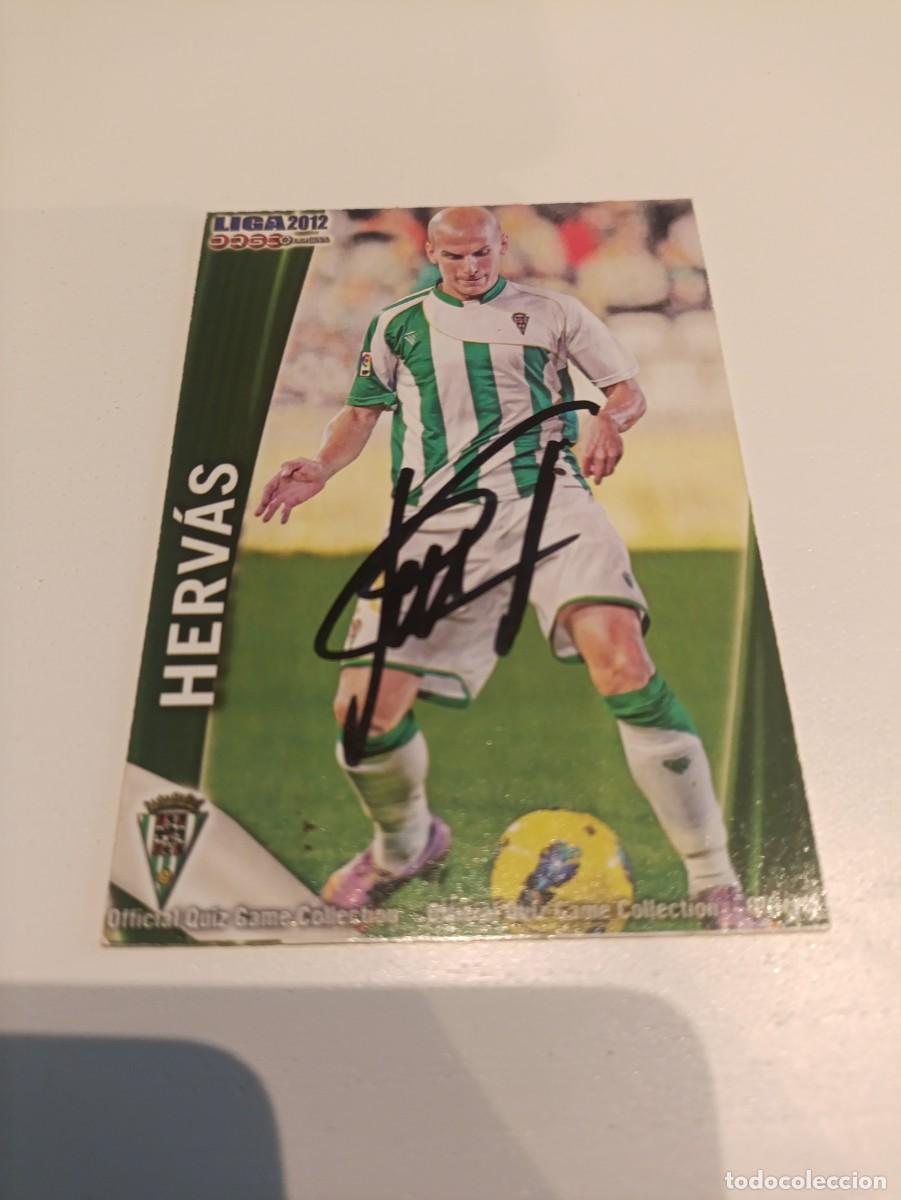 Cromos de f&uacute;tbol: Auto original de Herv&aacute;s C&oacute;rdoba