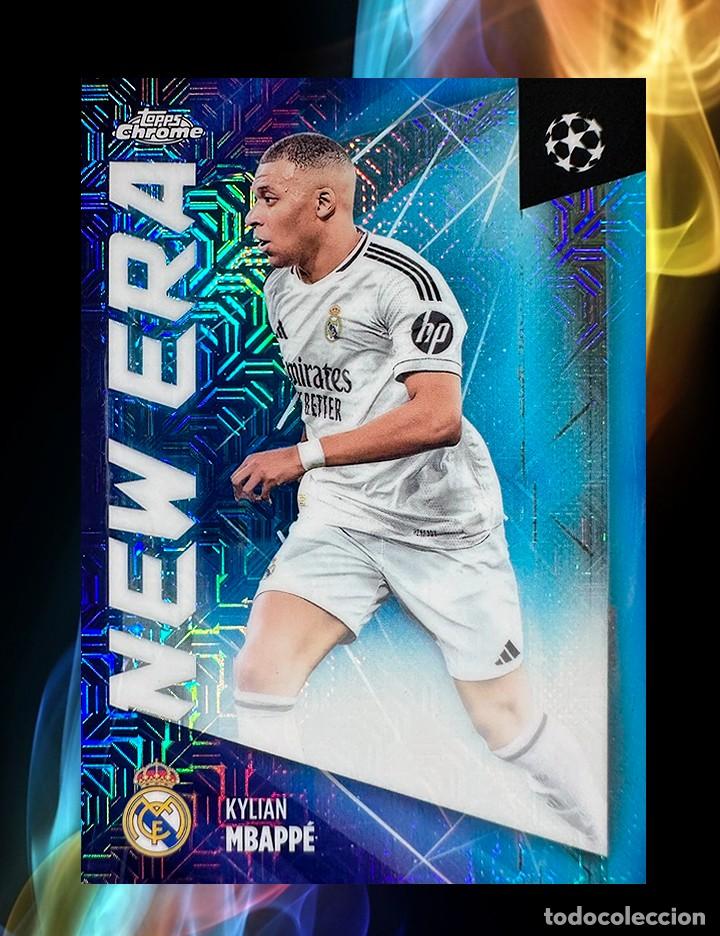 Cromos de f&uacute;tbol: Kylian Mbapp&eacute; - New Era - 2024-25 Topps Chrome Japan Edition