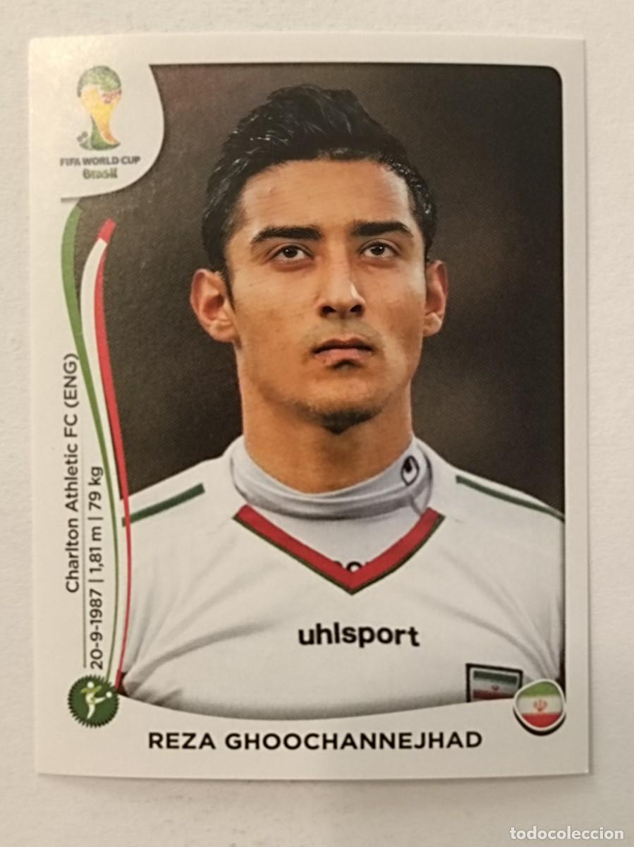 Cromos de f&uacute;tbol: #465 GHOOCHANNEJHAD (IRAN) MUNDIAL BRASIL 2014 PANINI