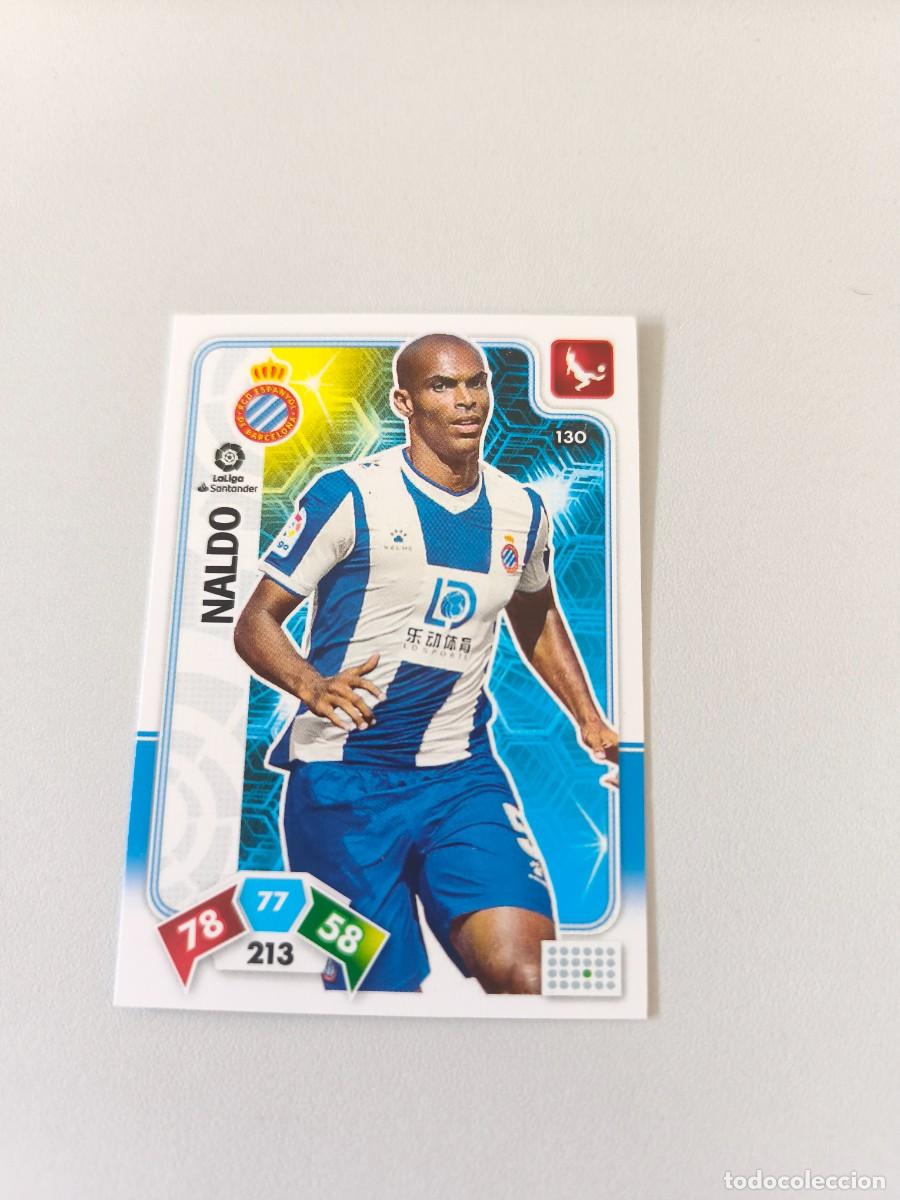 Cromos de f&uacute;tbol: ADRENALYN XL 2019 2020 19 20 NALDO ESPA&Ntilde;OL 130 H4