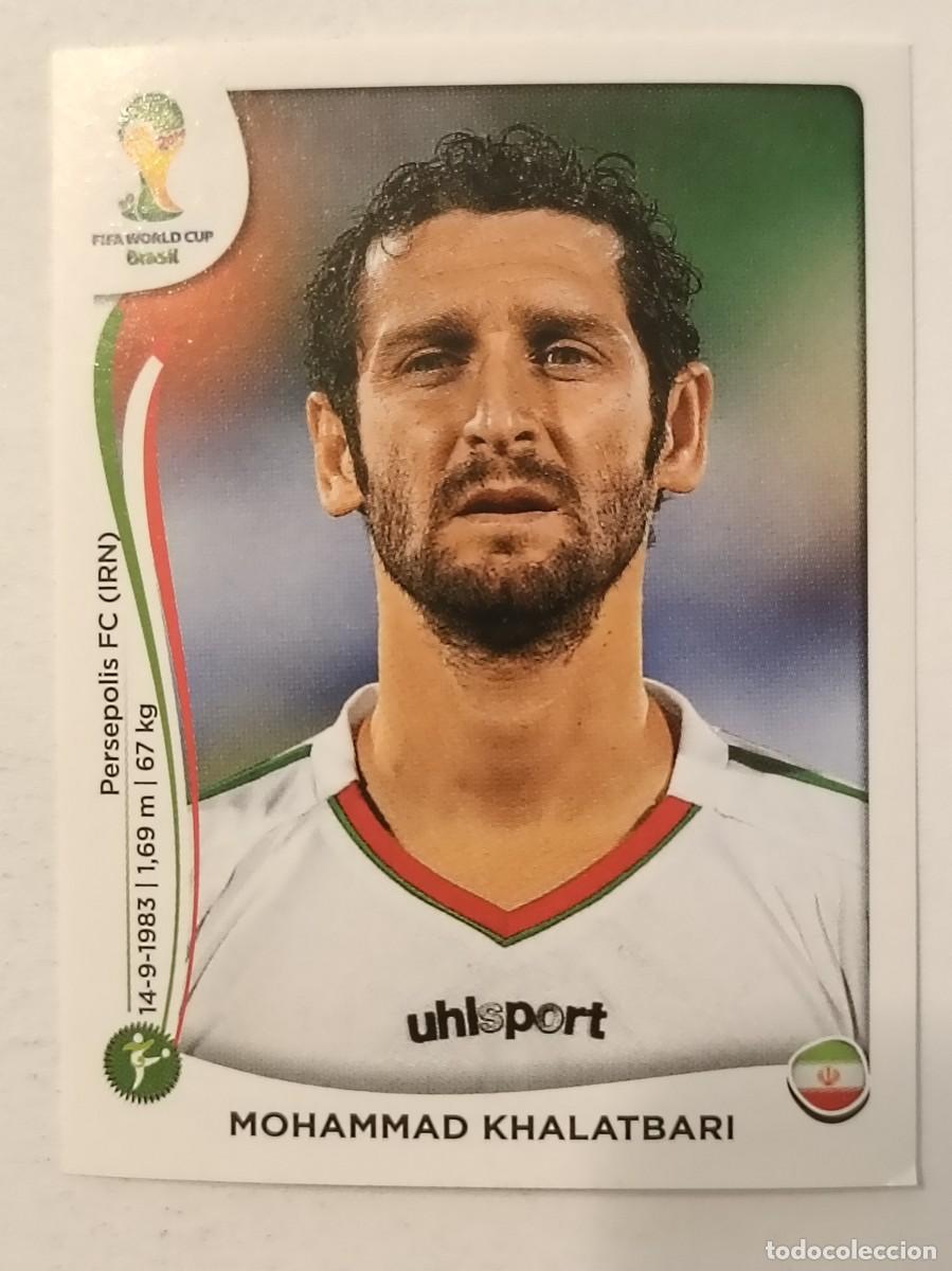 Cromos de f&uacute;tbol: #468 KHALATBARI (IRAN) MUNDIAL BRASIL 2014 PANINI