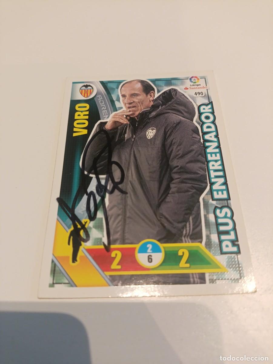 Cromos de Futebol: Auto original de Voro Valencia