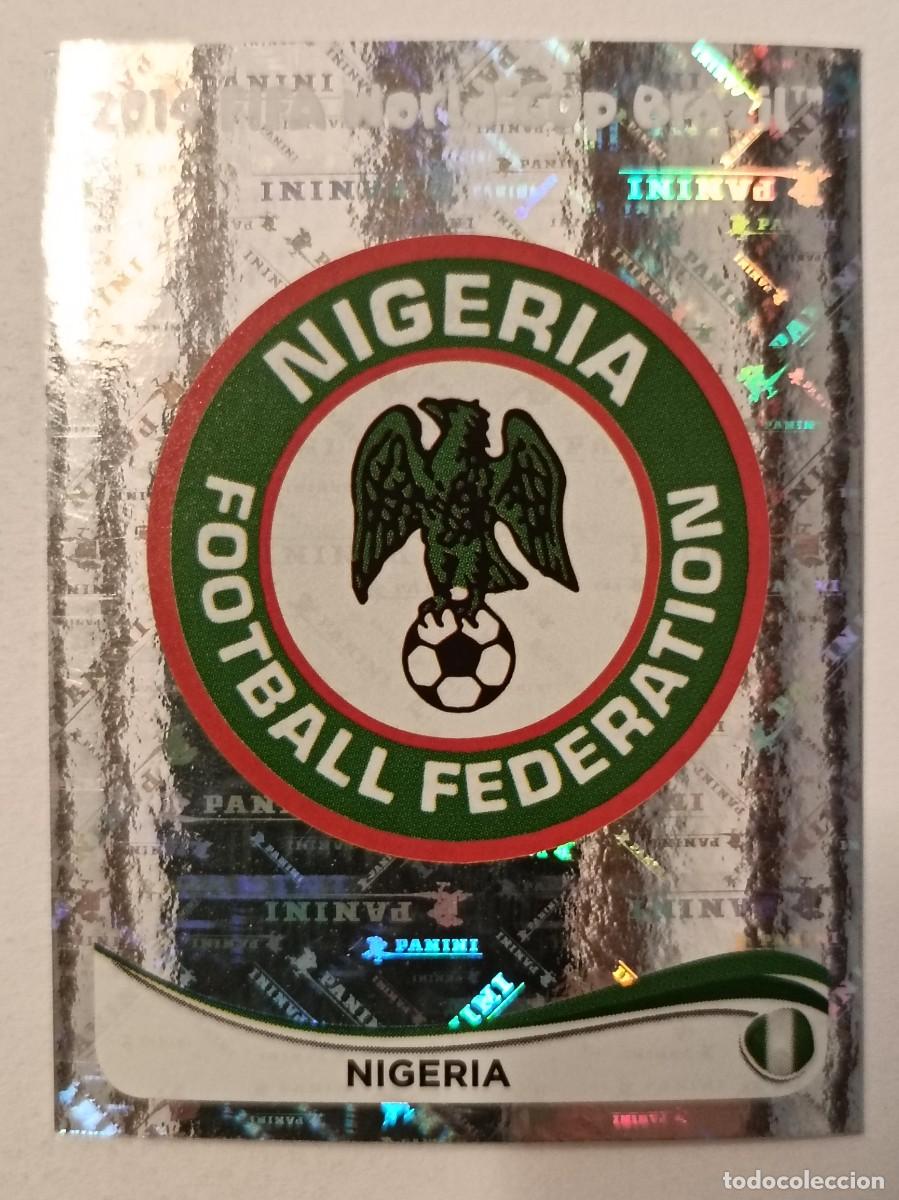 Cromos de Futebol: #469 ESCUDO (NIGERIA) MUNDIAL BRASIL 2014 PANINI
