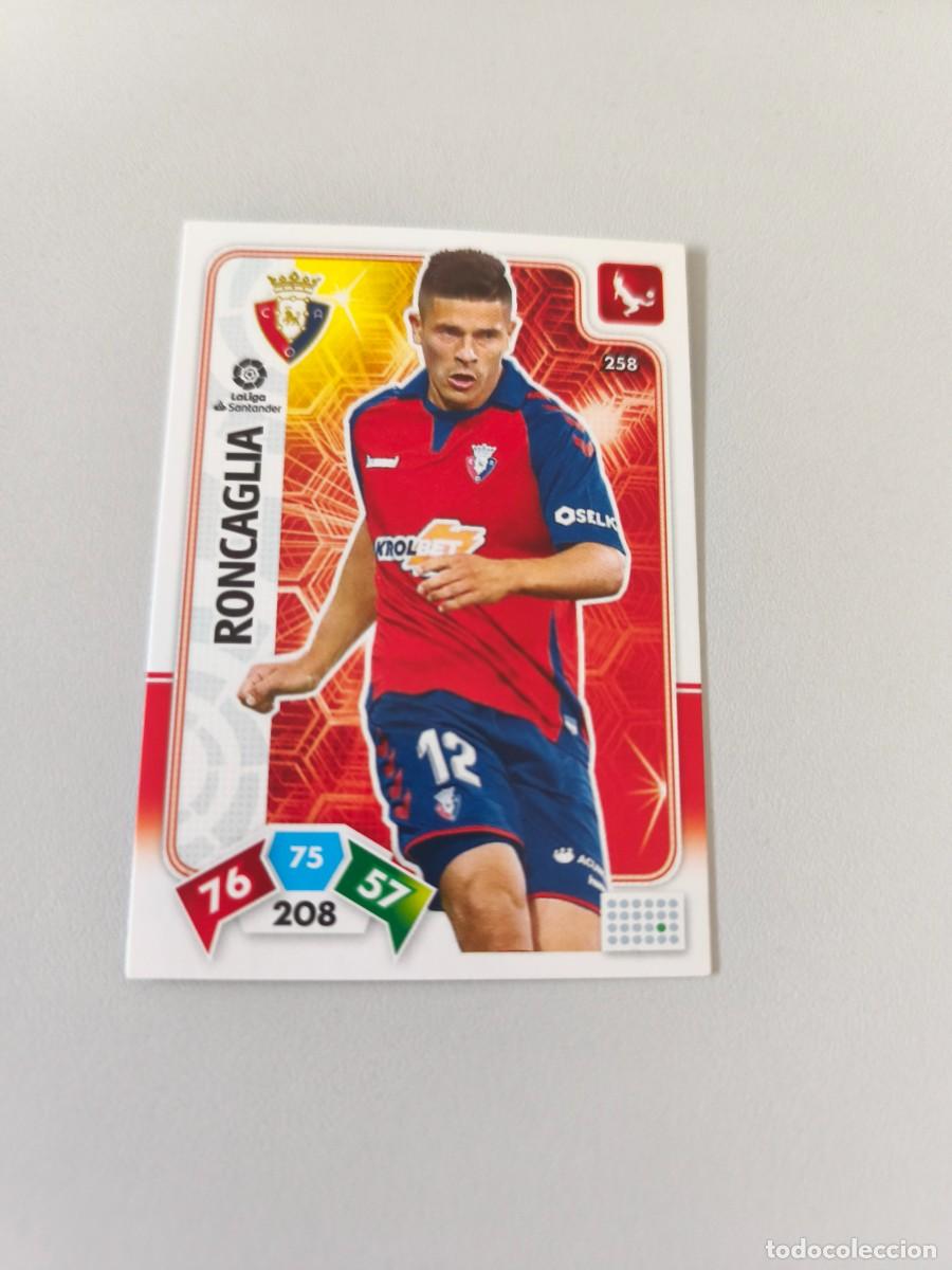 Cartes &agrave; collectionner de Football: ADRENALYN XL 2019 2020 19 20 RONCAGLIA OSASUNA 258 H4