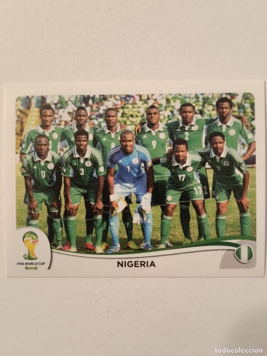 Cartes &agrave; collectionner de Football: #470 ALINEACION (NIGERIA) MUNDIAL BRASIL 2014 PANINI