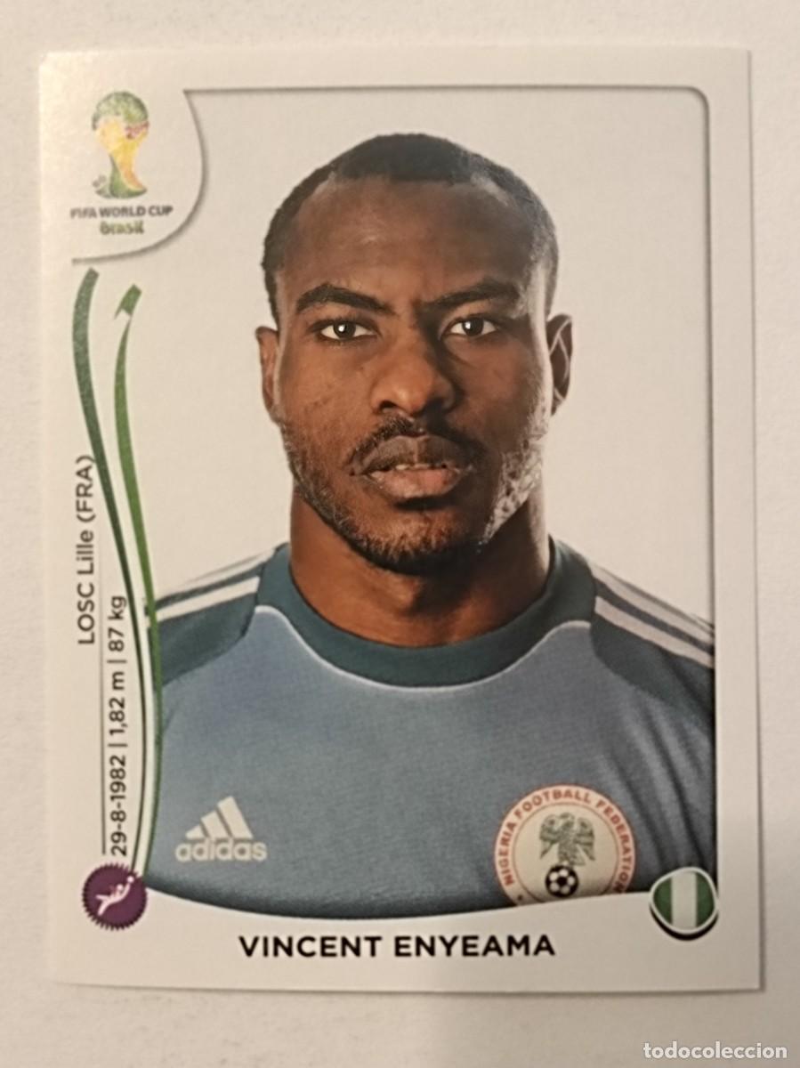 Cartes &agrave; collectionner de Football: #471 ENYEAMA (NIGERIA) MUNDIAL BRASIL 2014 PANINI