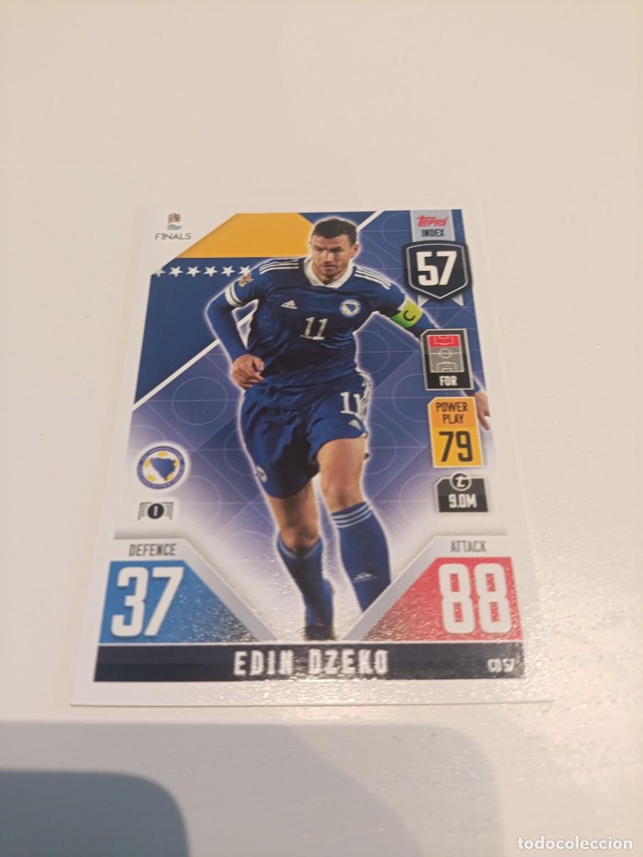 Cartes &agrave; collectionner de Football: Dzeko Bosnia UEFA nations league