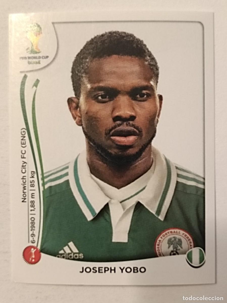 Cartes &agrave; collectionner de Football: #472 YOBO (NIGERIA) MUNDIAL BRASIL 2014 PANINI
