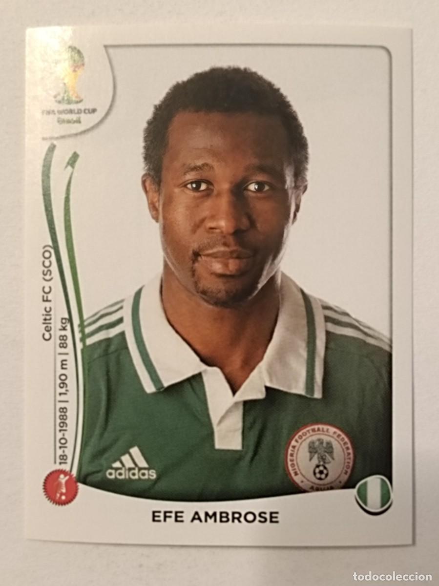 Cartes &agrave; collectionner de Football: #473 AMBROSE (NIGERIA) MUNDIAL BRASIL 2014 PANINI