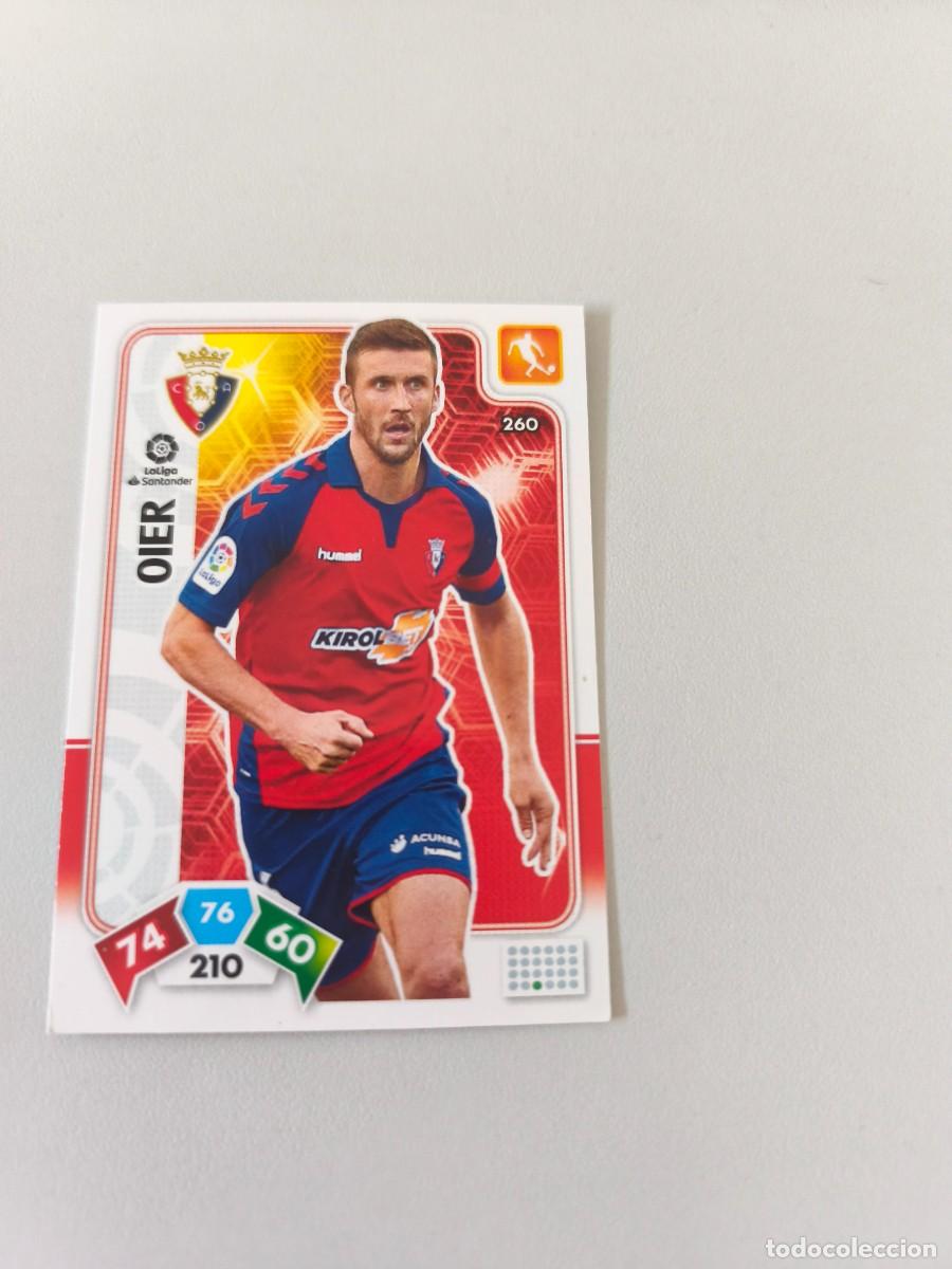 Cromos de f&uacute;tbol: ADRENALYN XL 2019 2020 19 20 OIER OSASUNA 260 H4