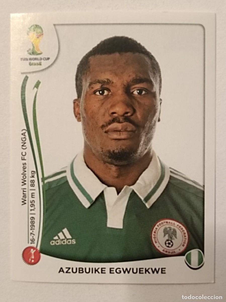 Cromos de f&uacute;tbol: #476 EGWUEKWE (NIGERIA) MUNDIAL BRASIL 2014 PANINI