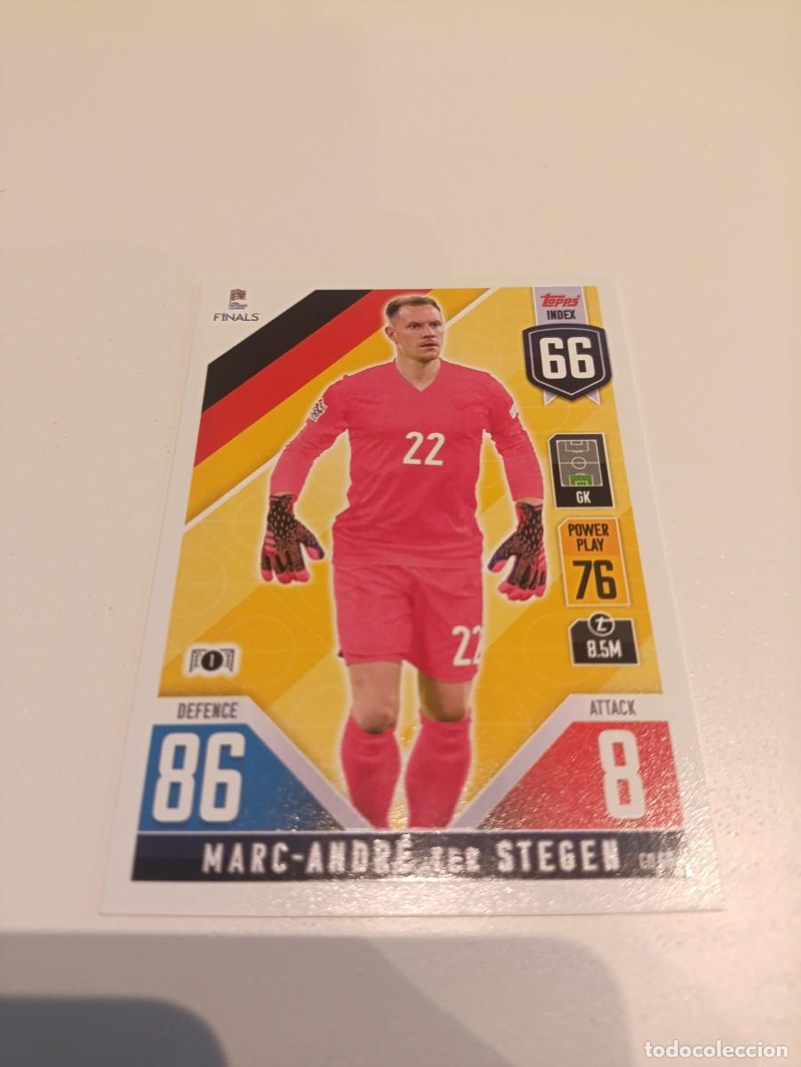 Cromos de f&uacute;tbol: Ter Stegen Alemania UEFA nations league