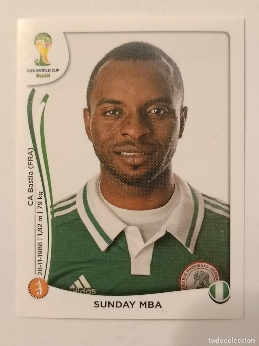 Figurine di Calcio: #481 MBA (NIGERIA) MUNDIAL BRASIL 2014 PANINI