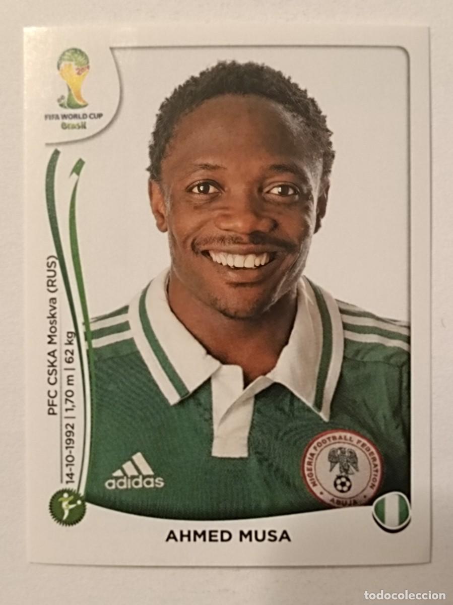 Figurine di Calcio: #484 MUSA (NIGERIA) MUNDIAL BRASIL 2014 PANINI