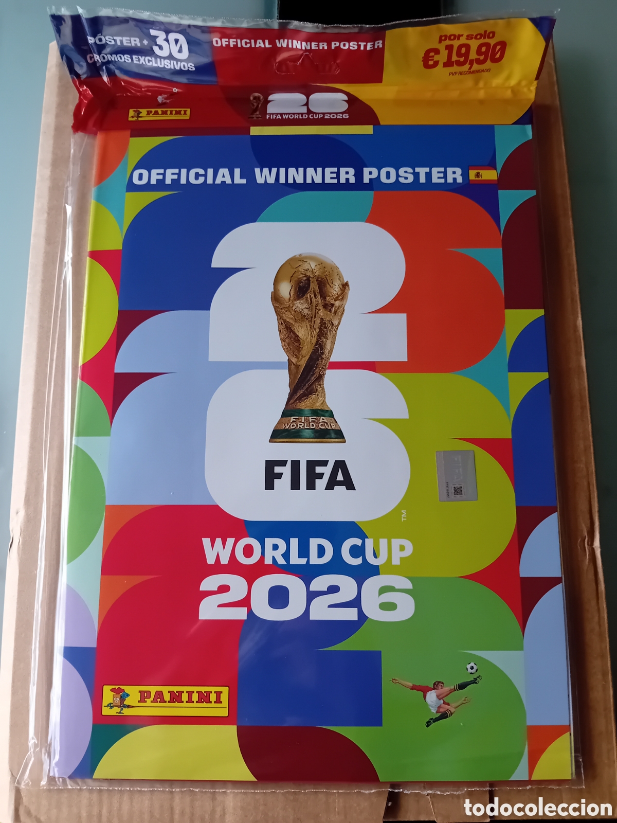 Figurine di Calcio: Official Winner Poster Spain Poster oficial Espa&ntilde;a Mundial 26 2026 Precintado Nuevo Lamine Yamal