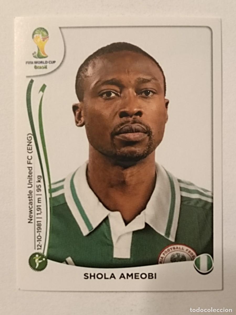 Cromos de f&uacute;tbol: #486 AMEOBI (NIGERIA) MUNDIAL BRASIL 2014 PANINI