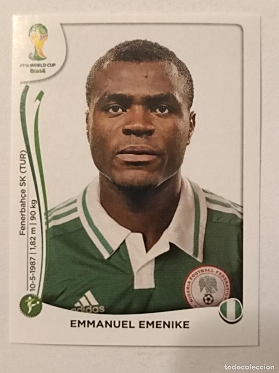 Cromos de f&uacute;tbol: #487 EMENIKE (NIGERIA) MUNDIAL BRASIL 2014 PANINI