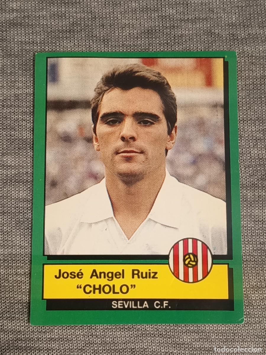 Cartes &agrave; collectionner de Football: F&uacute;tbol 90 panini CHOLO N&deg;251 SEVILLA nunca pegado
