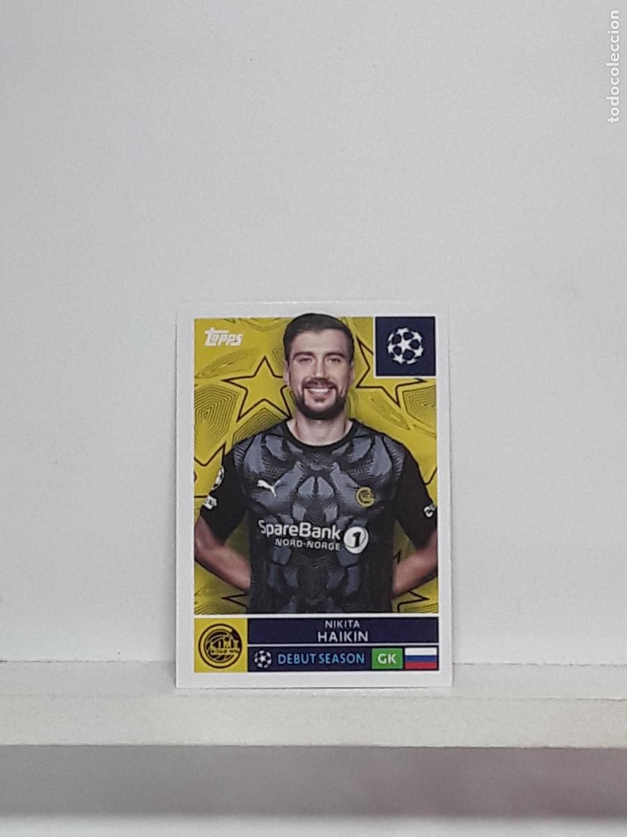 Cromos de f&uacute;tbol: CHAMPIONS STICKER 2025 2026 25 26 ALBUM TOPPS LEAGUE N 518 BODO 1916 NIKITA HAIKIN