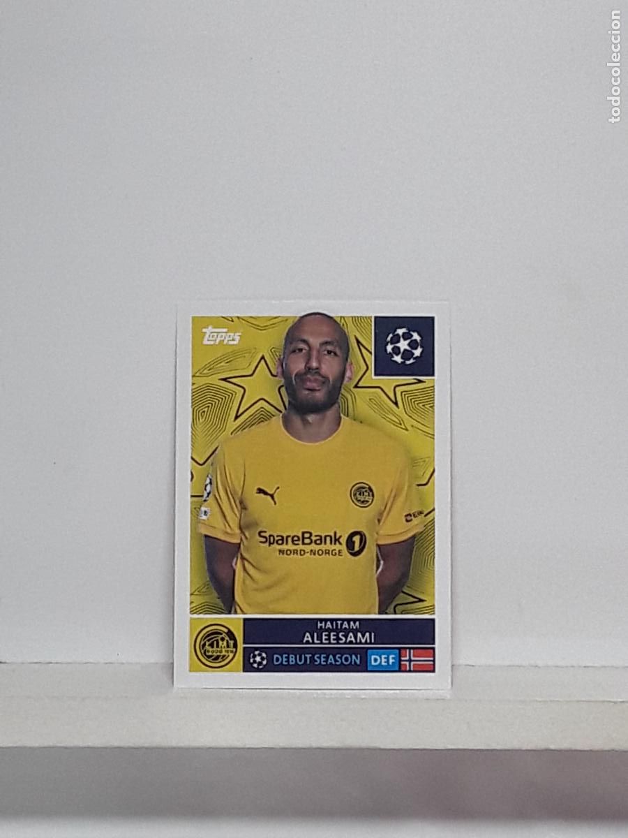 Cromos de f&uacute;tbol: CHAMPIONS STICKER 2025 2026 25 26 ALBUM TOPPS LEAGUE N 522 BODO 1916 HAITAM ALEESAMI