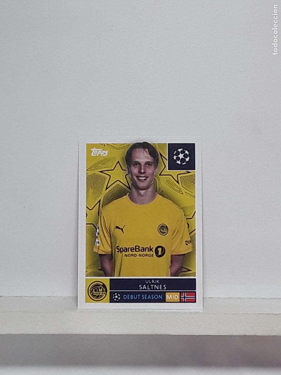Cromos de f&uacute;tbol: CHAMPIONS STICKER 2025 2026 25 26 ALBUM TOPPS LEAGUE N 524 BODO 1916 ULRIK SALTNES