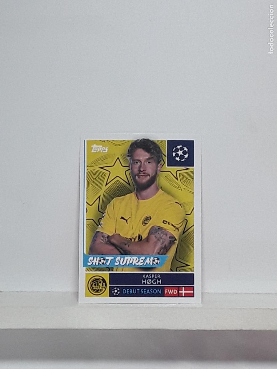 Cromos de f&uacute;tbol: CHAMPIONS STICKER 2025 2026 25 26 ALBUM TOPPS LEAGUE N 525 BODO 1916 KASPER HOGH
