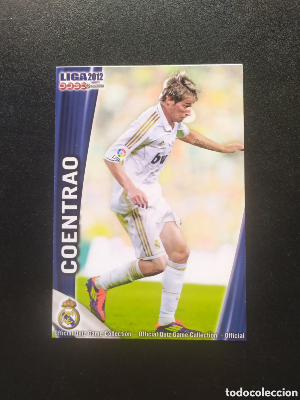 Cromos de Futebol: Mundicromo fichas liga 2011 2012 11 12 Coentrao error n&deg; 646 Real Madrid