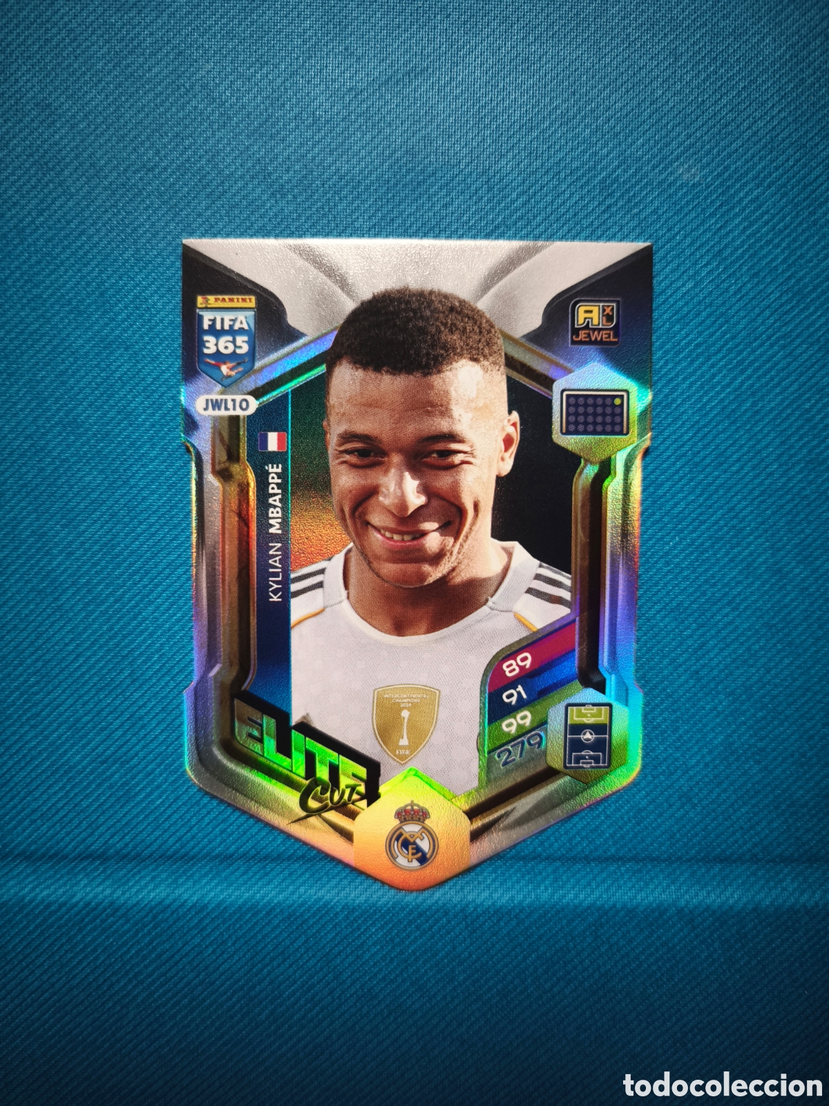 Cromos de Futebol: Mbappe Adrenalyn Fifa365 Jewel