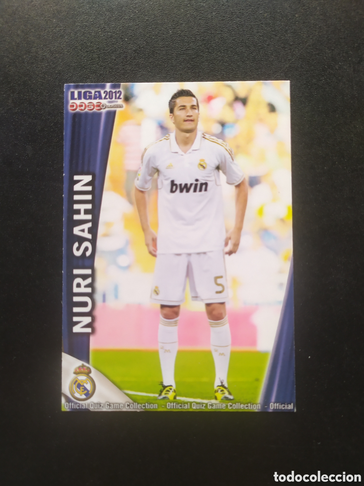 Cromos de Futebol: Mundicromo fichas liga 2011 2012 11 12 Nuri Sahin n&deg; 663 Real Madrid