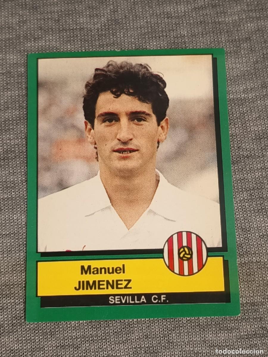 Figurine di Calcio: F&uacute;tbol 90 panini JIM&Eacute;NEZ N&deg;243 SEVILLA nunca pegado